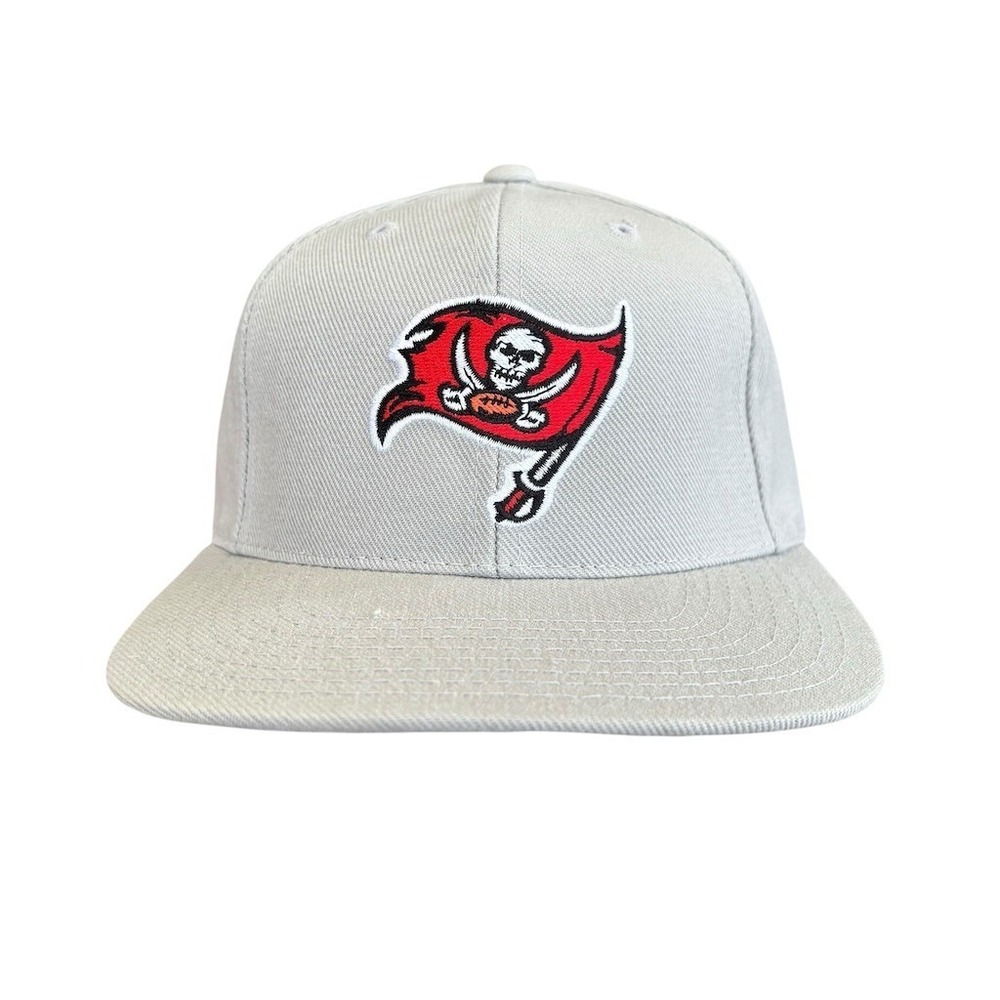 Vtg Twins Enterprises‎ Tampa Bay Buccaneers Snapback Hat Cap Gray NFL